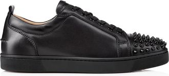 Christian Louboutin Louis Sneakers - Heren - Sneakers - Zwart - 40 EU - Leer - Schoenen