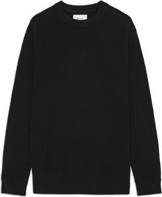 Nn.07 Kevin 6600 Orgcanic Cotton Sweater in Black at Nordstrom Rack, Size Xx-Large
