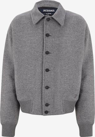 Jacquemus Bomberjacke aus Wollfilz Le bomber Feltro