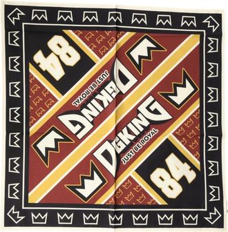 Dolce & Gabbana King Square Foulard - Heren - Sjaals - Veelkleurig - ONE Size - Katoen - Accessoires