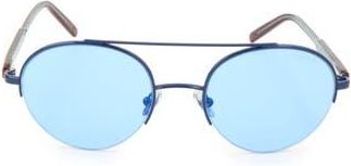 Retro Superfuture 52mm Round Sunglasses in Black at Nordstrom Rack