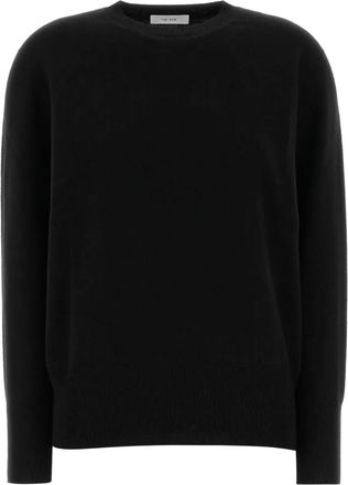 The Row Maglione girocollo in cashmere - Nero
