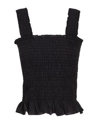 8 by YOOX SMOCK COTTON TOP