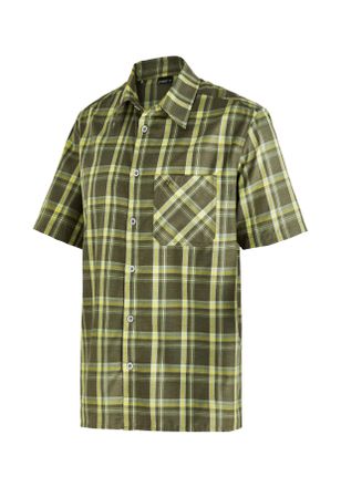 Maier Sports Funktionshemd MAIER SPORTS Mauro, Herren, Gr. 58, Normalgr&ouml;ssen, gelb (dunkelgelb), 85% Polyester, 15% Viscose, Hemden Funktionshemd, Herren Hemd kurz