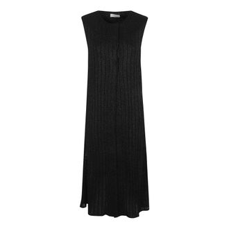 Charlott Midi Dresses, female, Black, M, Tailored Waistcoat