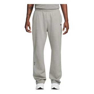 Nike Fleece Open-Hem Sweatpants - unisex - Sport - Grijs - Maat: S Fleece