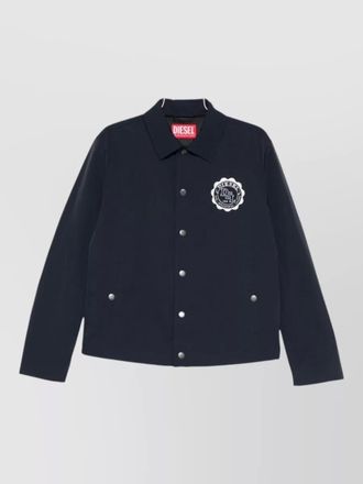 Diesel tailored blazer collared neck long sleeves pockets