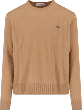 Vivienne Westwood Orb Sweater - Light Brown