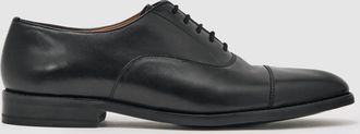 Reiss Black Leather Lace-up Oxford Shoes, X15