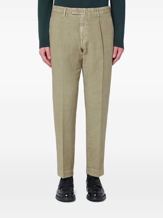 Santaniello straight-leg trousers - Neutrals