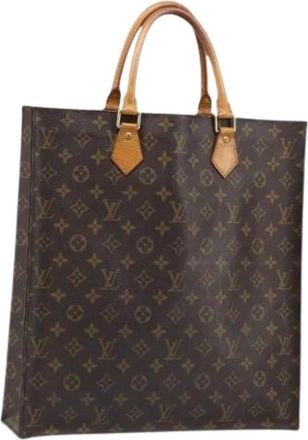 Louis Vuitton Pre-owned Tote Bags, female, Brown, Size: ONE SIZE Pre-owned Sac Plat Tote Bag