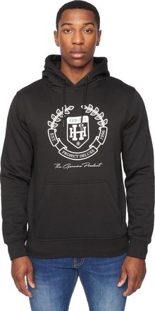 Henleys Heren Myer Hoodie (Zwart)