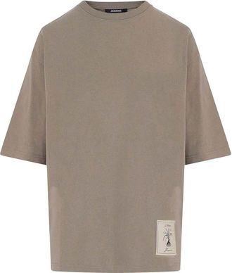 Jacquemus Beige Crew Neck T-Shirt