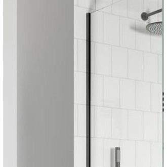 Crosswater Gallery Muurprofiel - 200cm - voor 8 - 10mm glas - mat zwart