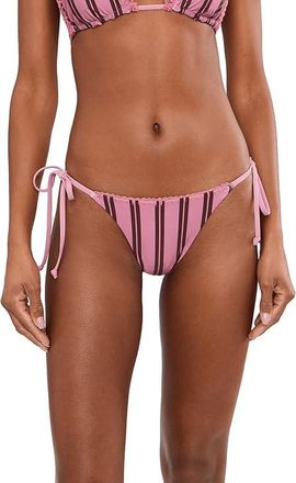 L*Space Samba Bottoms Bitsy Womens Swimwear Stripe Side/Alotta Polka Dot : XL, Nylon/Spandex