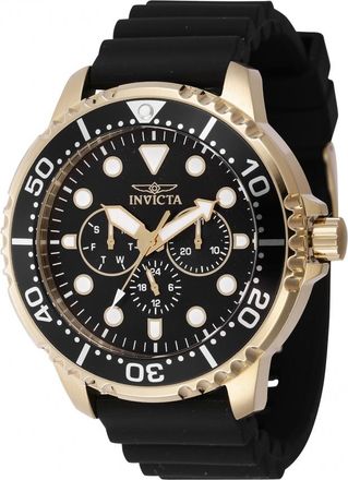 Invicta Pro Diver Quartz Black Dial Mens Watch 47235
