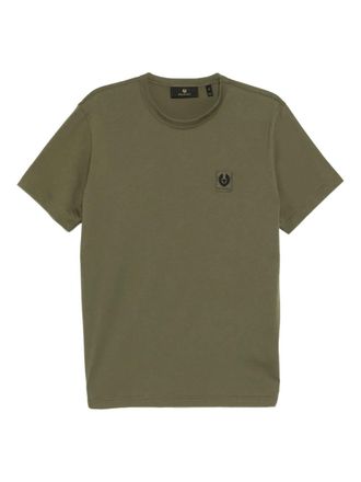 Belstaff T-shirt met logopatches - Groen