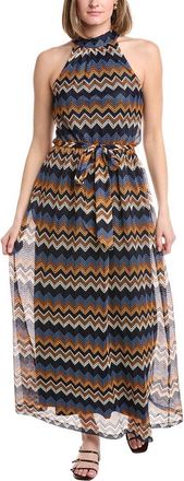 Julia Jordan Crochet Knit Sleeveless Maxi Dress