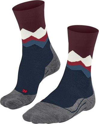 Falke TK2 Crest Wandersocken für Damen | blau