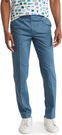 Brooks Brothers Cotton Stretch Flat Front Chino Pants in Real Teal at Nordstrom Rack, Size 30 X 32