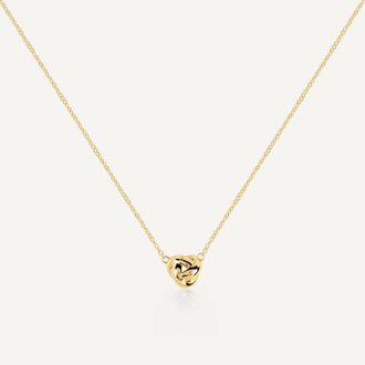 Radley London Mallow Street Gold Twist Necklace Gold - RYJ2560