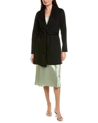 Sofiacashmere Doubleface Unlined Wool & Cashmere-Blend Coat