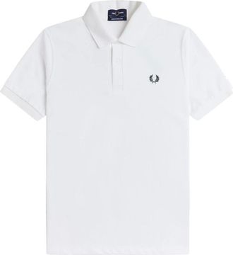 Fred Perry Hombre, Camisetas, Blanco, Talla: 4XS