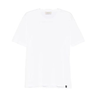 Gran Sasso T-Shirts, male, White, XL, Round-neck T-shirt