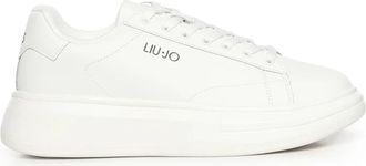 Liu Jo Big 01 Sneakers - Heren - Sneakers - Wit - 45 EU - Leer - Schoenen