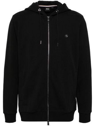 BOSS Felpa con cappuccio - Nero