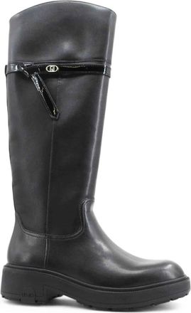 Liu Jo High Boots - Dames - Hoge Laarzen - Zwart - 39 EU - Leer - Schoenen