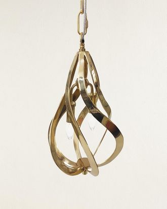 John-Richard Ribbons of Brass Pendant Light