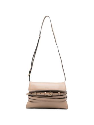 Moschino Belt Detail Rectangular Shoulder Bag