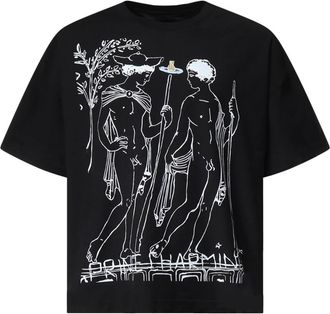 Vivienne Westwood Tops, Heren, Zwart, L, T-Shirts