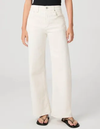 Paige Arellia Skimmer Jeans In Cream