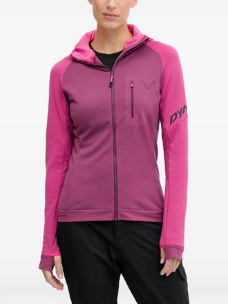 Dynafit Hoodie met capuchon en rits - Paars
