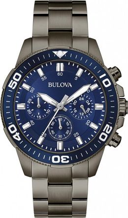 Bulova 98A314 Mens Classic Watch - Dark Grey - One Size
