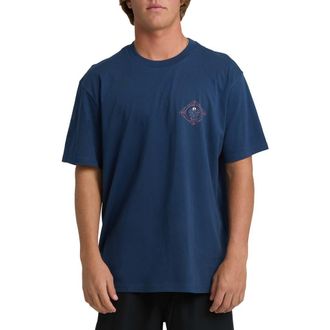 Billabong Agave Adventure Division Premium Cotton Graphic T-Shirt in Dark Blue at Nordstrom, Size Xx-Large