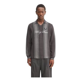 Filling Pieces Knit Football Jersey - Heren - Truien - Grijs - Maat: XL Jersey