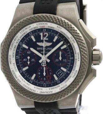 Breitling Pre-owned Bentley Eb0433 Orologio da polso - - Pre-owned - Uomo - Nero - ONE SIZE