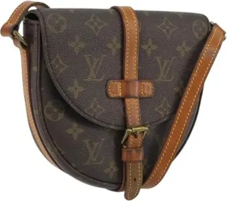 Louis Vuitton Vintage, unisex, Bruin, ONE Size, Leer, Pre-owned Vintage Cross Body Bag
