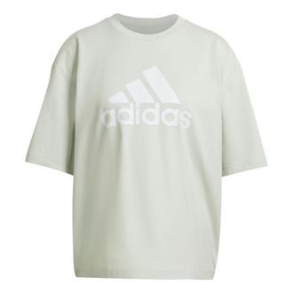adidas (WMNS) adidas Future Icons Badge of Sport T-Shirt Asia Sizing Green HK0508