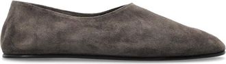 Fear of God Loafers, male, Gray, Size: 10 US Ballerino Suede Shoes