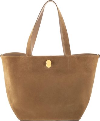 Fabiana Filippi Mittelgro&szlig;e Eclipse-Wildleder-Einkaufstasche