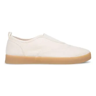 Vionic Womens Cobalt Flat In Parchment/gum Canvas