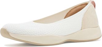 Life Stride Unity Slip-On Shoes Womens Dress Flat Shoes Bright White : 6.5 M (B), Synthetic