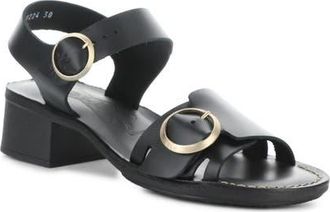 FLY London Ebli Ankle Strap Sandal in Black at Nordstrom, Size 10-10.5Us