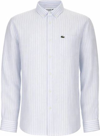 Lacoste Casual Shirts - Heren - Zakelijke Overhemden - Wit - M - Overhemden