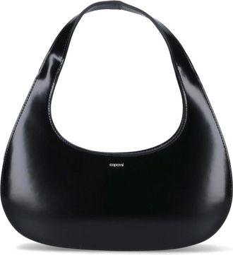 Coperni Handbags, female, Black, Size: ONE SIZE Loop Swipe Bag