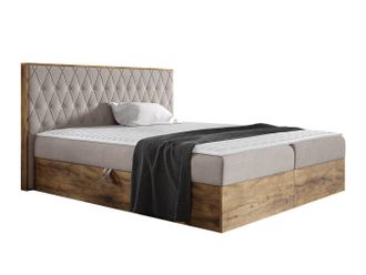 Mirjan24 Cama Continental Navis Ii, Faro 20, Continental, Doble, 200x200, Tapiz, Somieres, 208x208x103cm